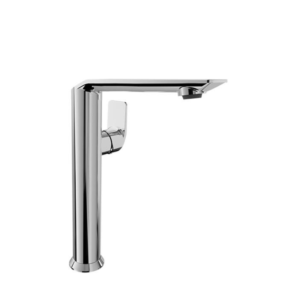 High single hole lavatory faucet, drain not included