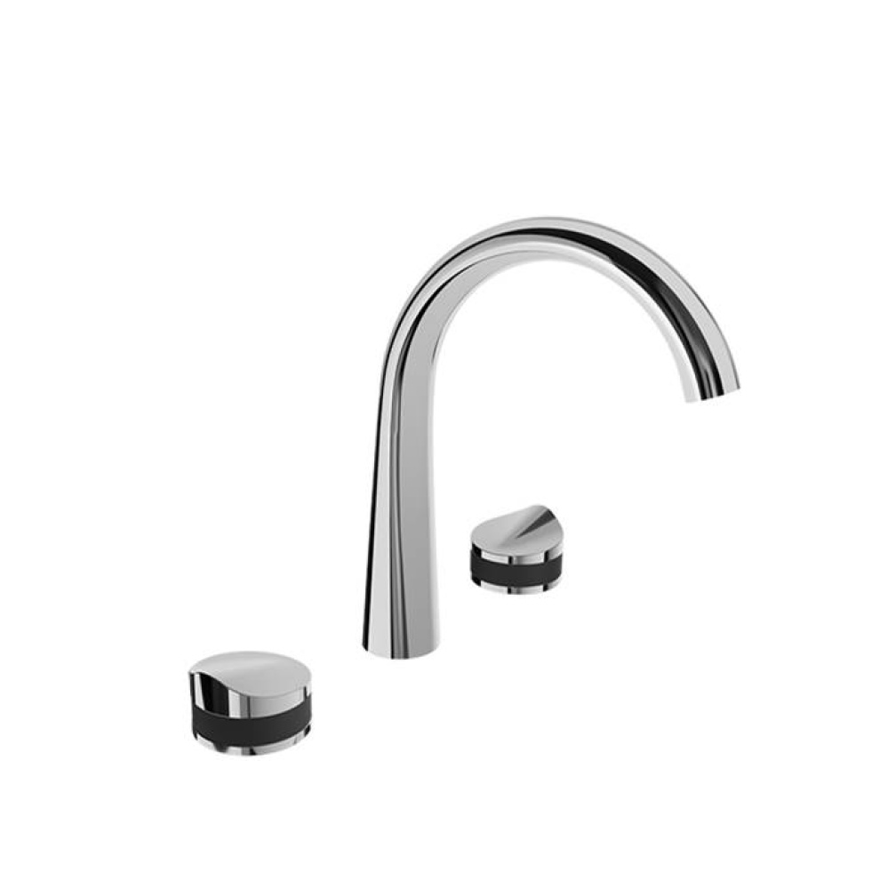 8'' c/c lavatory faucet, drain included