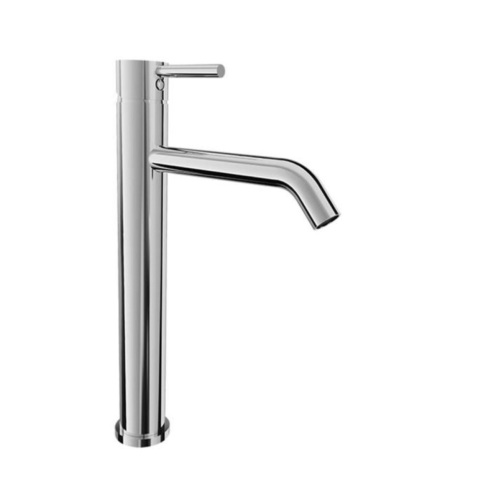 High single hole lavatory faucet, drain not included