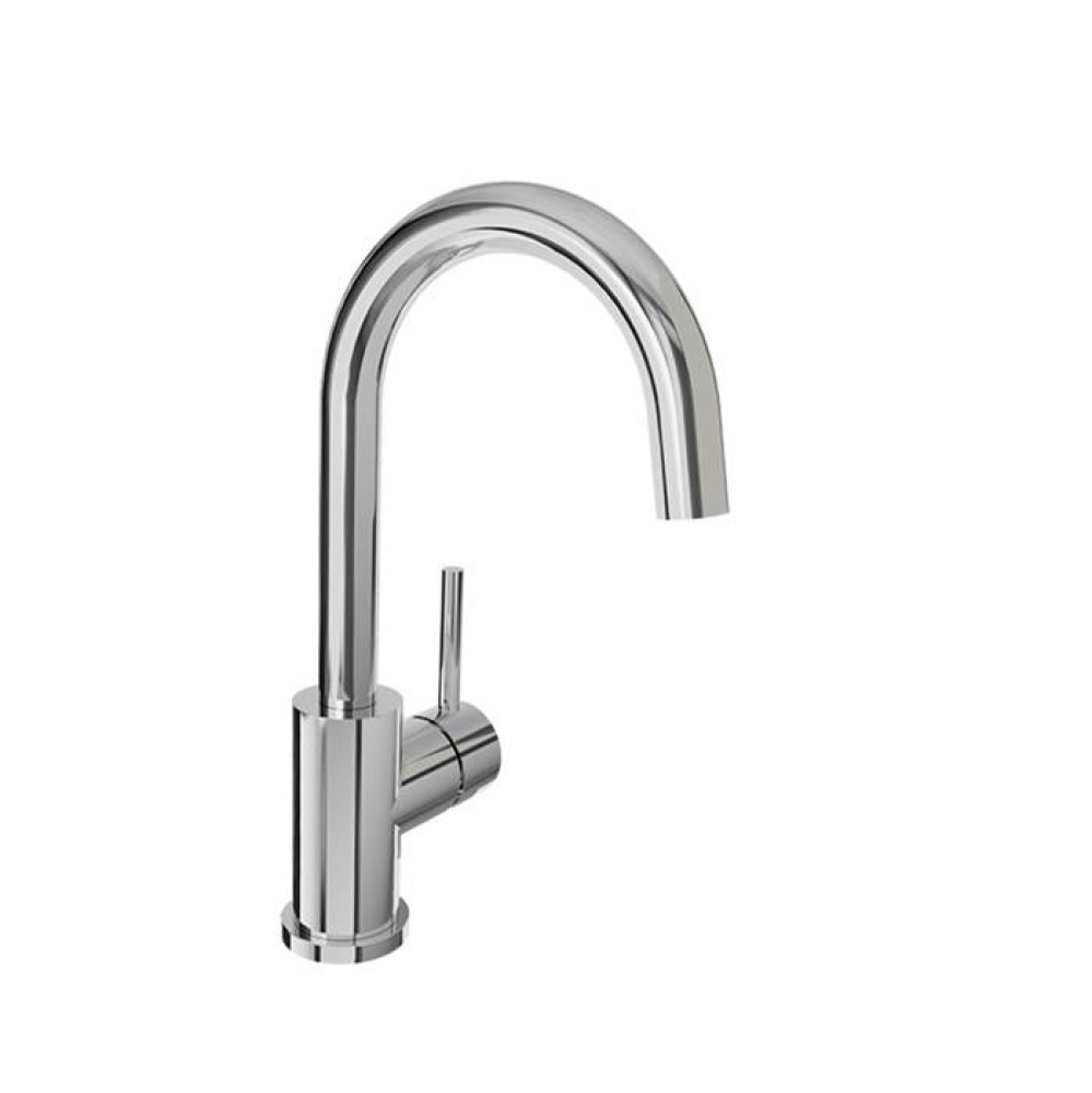 Single hole lavatory faucet, drain included