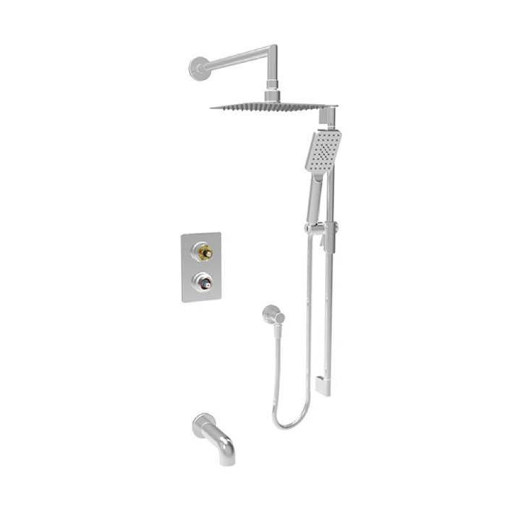 Trim Only For Pressure Balanced Shower Kit (Without Handle)