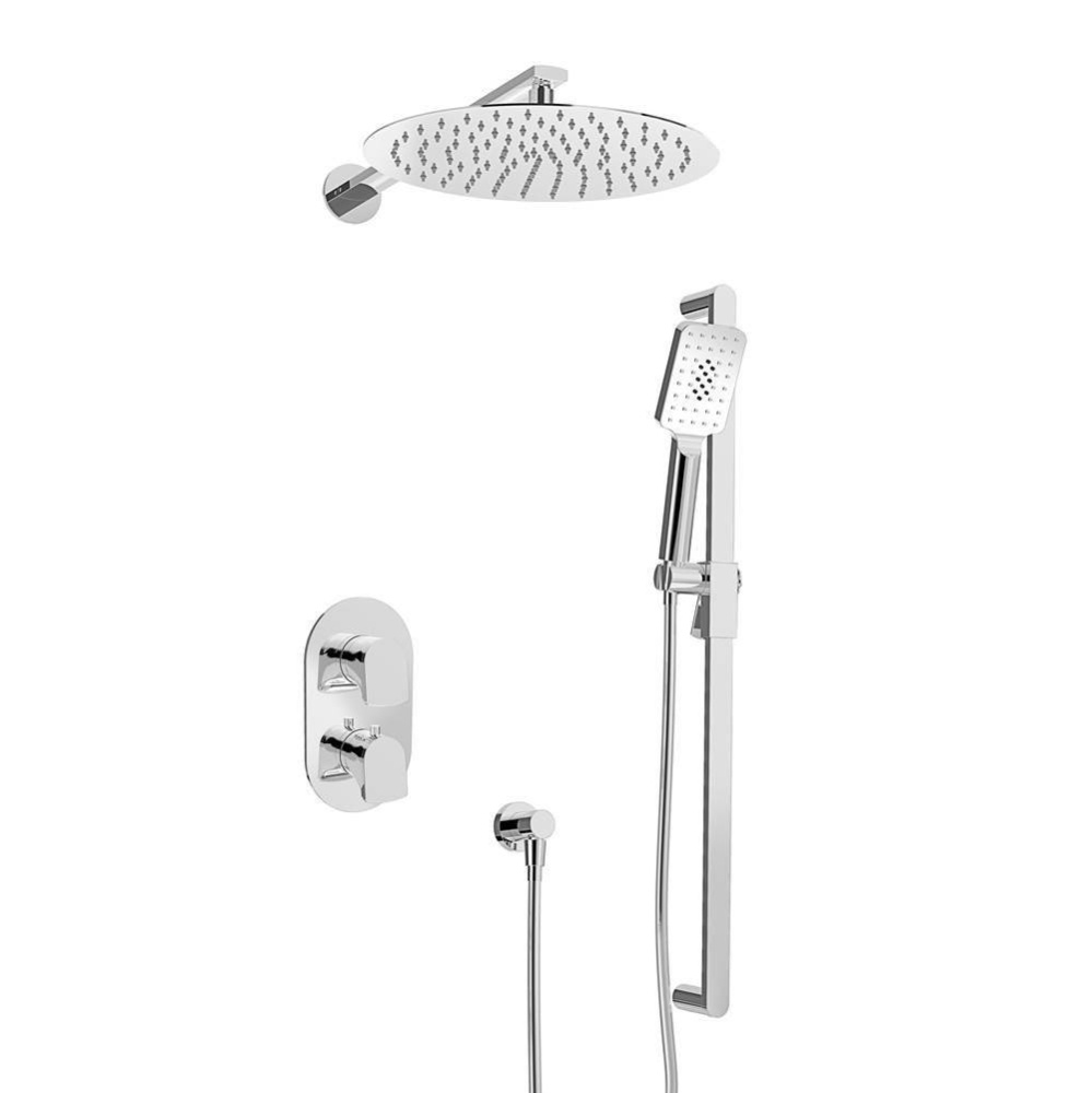 Complete Thermostatic Pressure Balanced Shower Kit