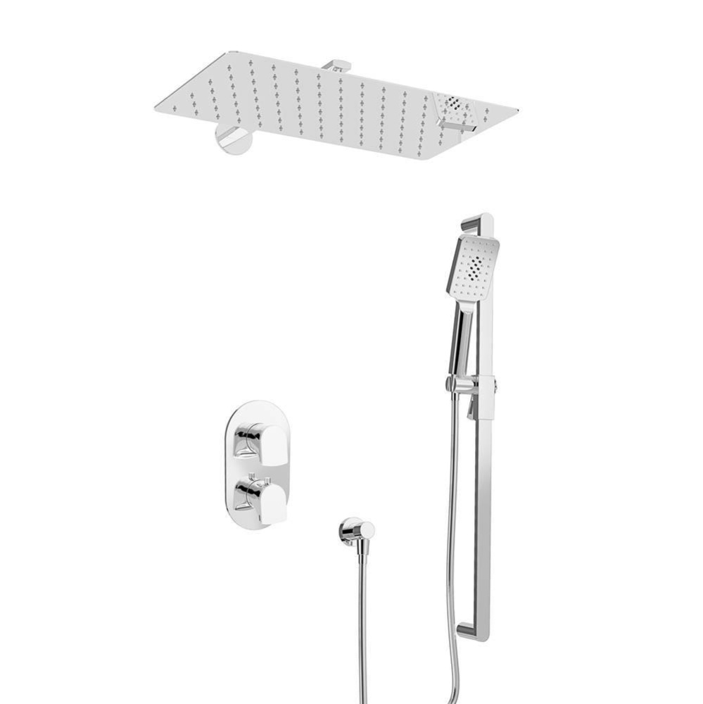 Complete Thermostatic Pressure Balanced Shower Kit