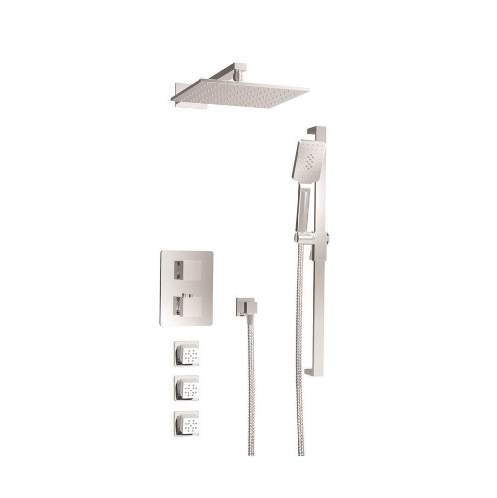 Complete Thermostatic Pressure Balanced Shower Kit