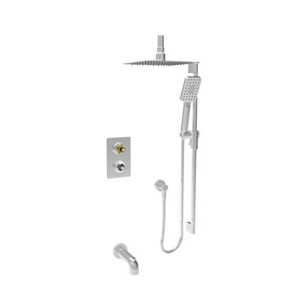 Trim Only For Pressure Balanced Shower Kit (Without Handle)