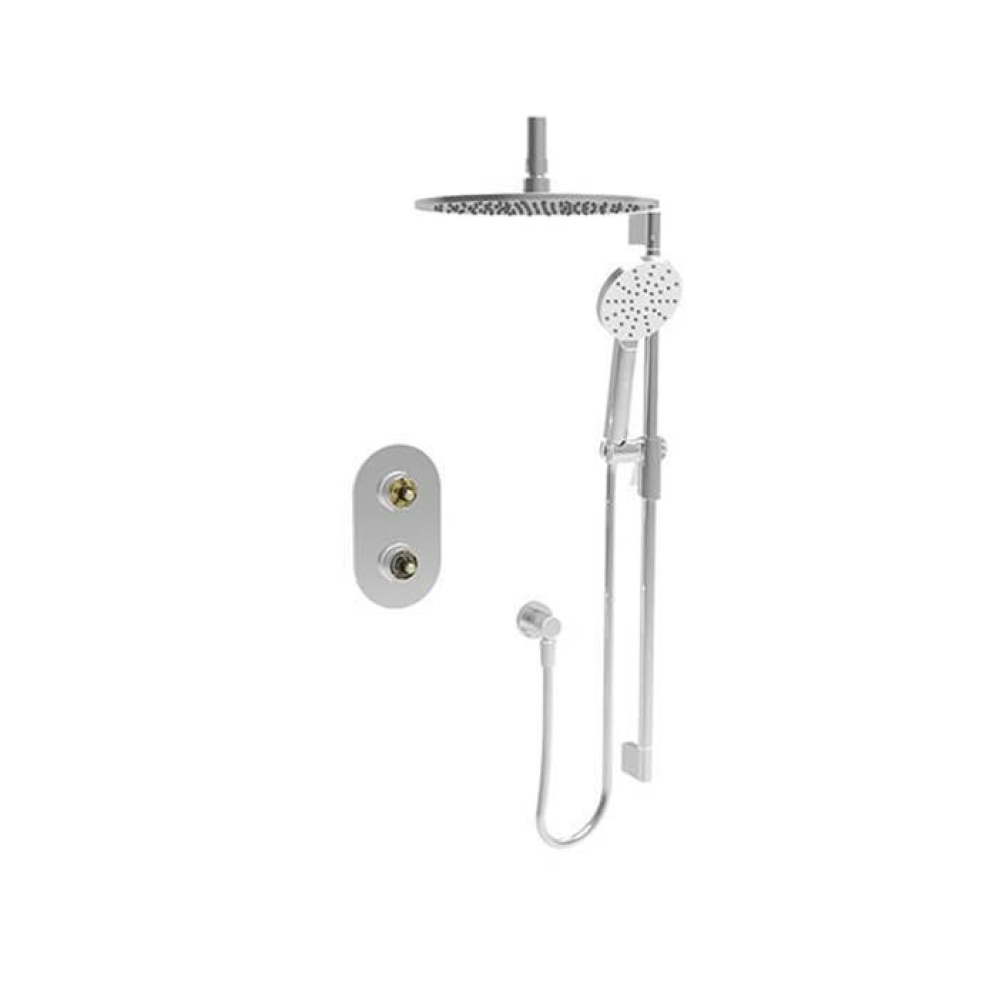 Trim Only For Thermostatic Pressure Balanced Shower Kit (Without Handle)
