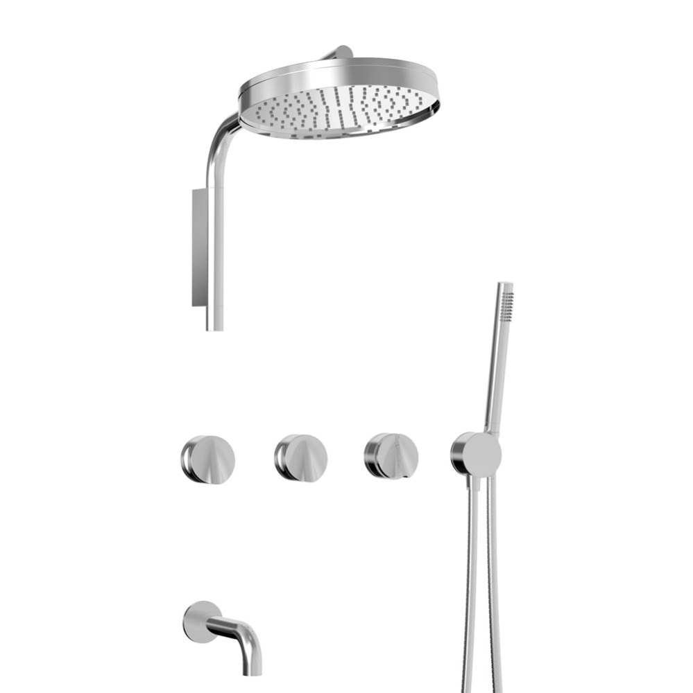 Trim only for thermostatic shower kit
