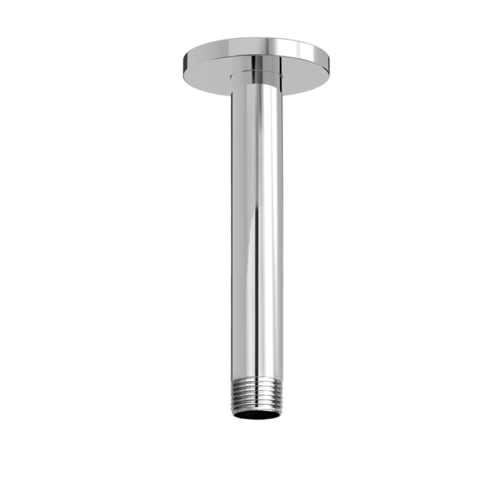 6'' ceiling mounted shower arm with flange