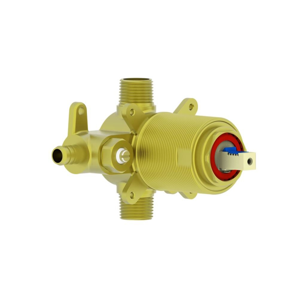 Pressure balanced rough - PEX connections