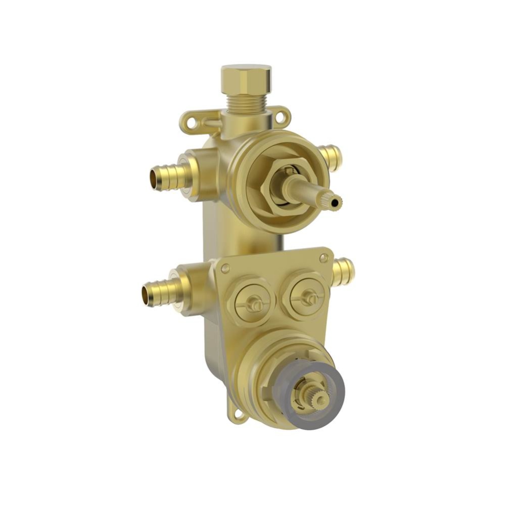 2-way T rough - PEX connections