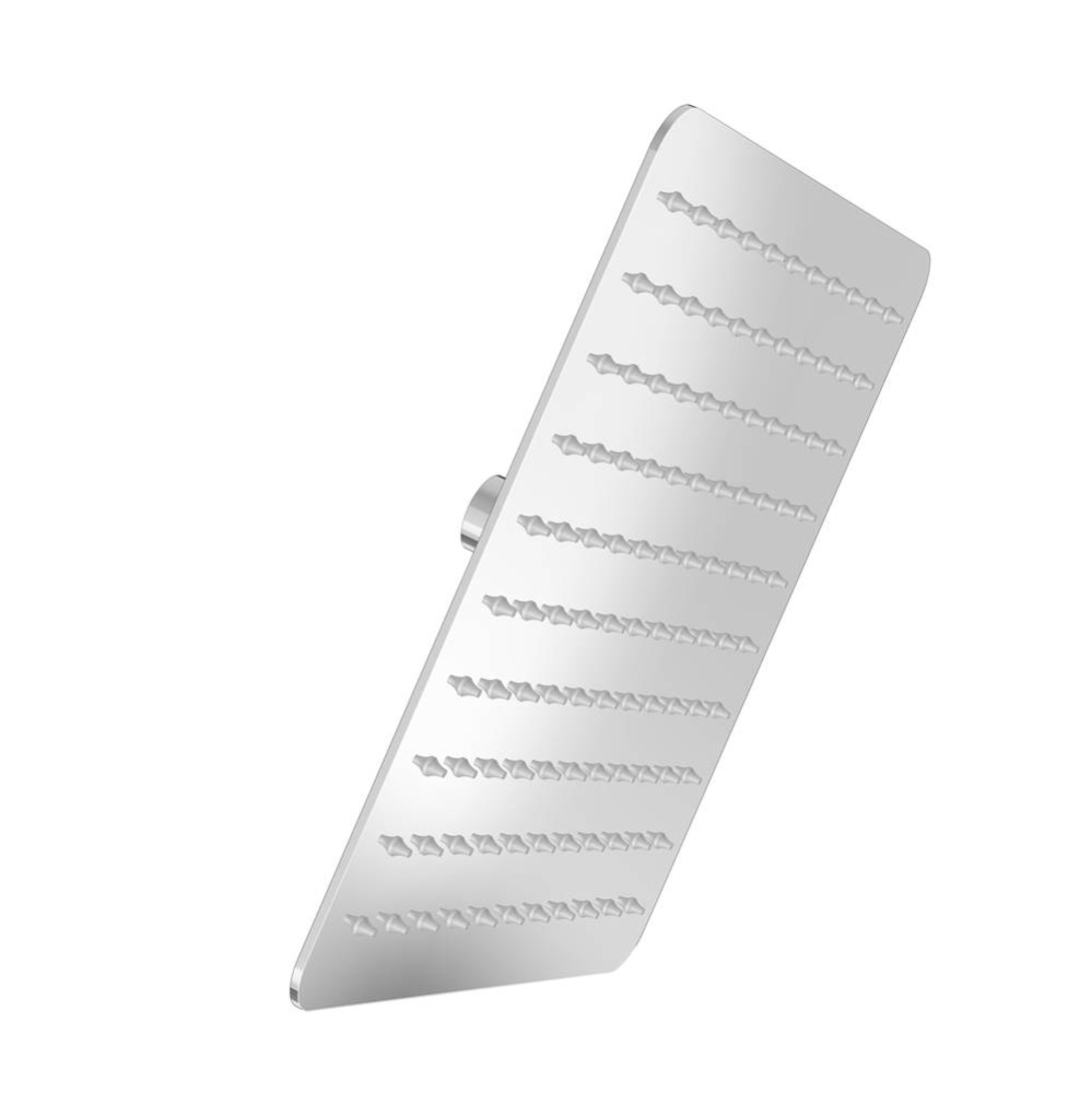 Square 10'' anti-limestone shower head