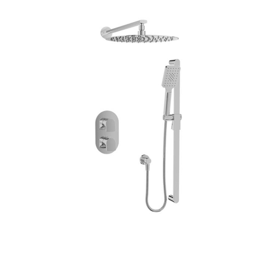 Trim only for thermostatic pressure balanced shower kit