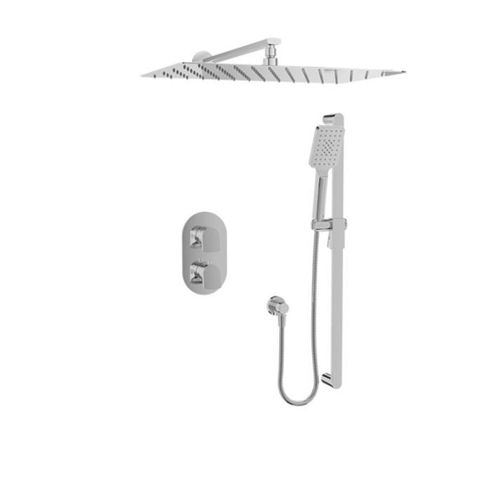 Trim only for thermostatic pressure balanced shower kit