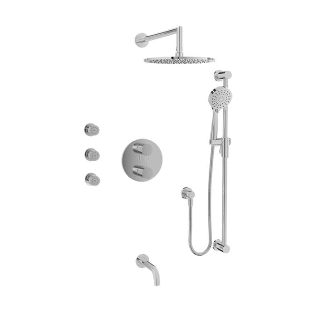 Trim only for thermostatic pressure balanced shower kit