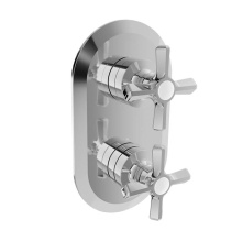 BARiL T20-9522-00-CC - Trim only for thermostatic pressure balanced shower control valve with 2-way diverter