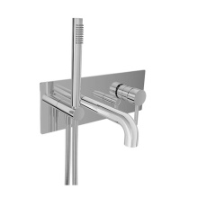 BARiL B66-2001-PB-CC-150 - Pressure balanced wall-mounted tub faucet with hand shower