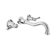 BARiL B72-8041-00L-CC-100 - Wall-mounted lavatory faucet, drain not included