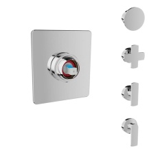 BARiL T80-9102-00-CC - Trim only for pressure balanced shower control valve (without handle)