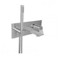 BARiL B46-2001-00-CC - Wall-Mounted Tub Faucet With Hand Shower