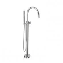 BARiL B66-1100-02-CC - Floor-Mounted Tub Filler With Hand Shower