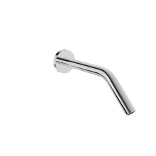 BARiL BRA-1012-02-CC - 10'' wall-mounted shower arm with flange