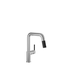 BARiL CUI-9250-22L-CK-150 - Single hole kitchen faucet with 2-function pull-down spray