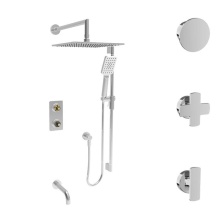 BARiL PRO-4302-80-CC - Complete thermostatic pressure balanced shower kit (without handle)