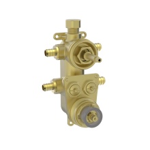 BARiL RVA-9521-P0-NS-B - 2-way T rough - PEX connections