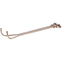 BARiL TUB-0018-01-GG - Pair Of Offset Supply Lines For Clawfoot Bathtub