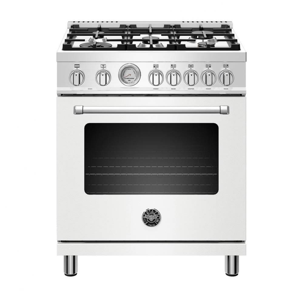 Master Series Range, Electric Oven, 5 Aluminum Burners, 30''