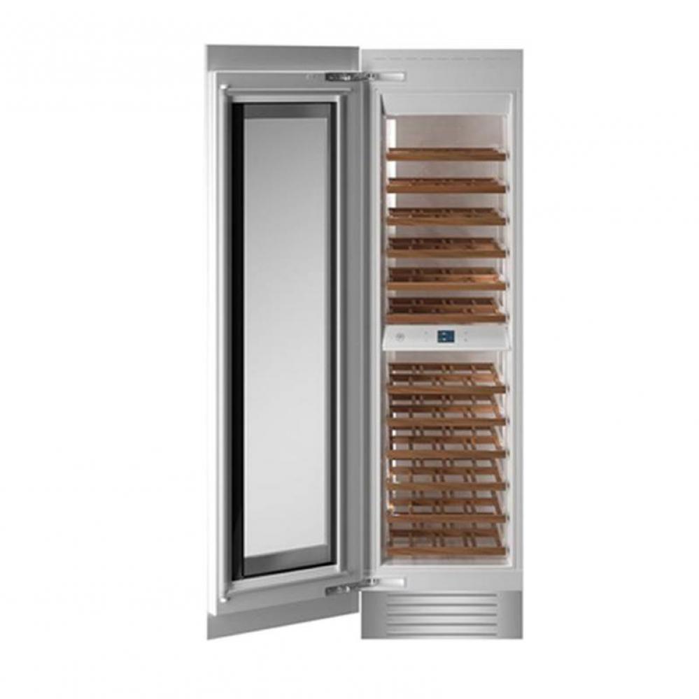 Built-In Wine Cellar Column, 24'', Left Swing Door, Panel Ready