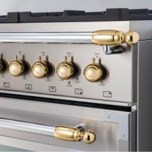 Bertazzoni DSHERTKHGO - Gold Decor Set for Range and Hood