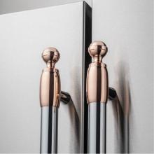 Bertazzoni DS2HERTPC - Decor Kit, Includes (3) Pair Handle Ends (3) Pair for Refrigerator and (1) Pair for Dishwasher