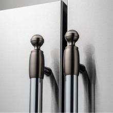 Bertazzoni DS2HERTSB - Kit, Includes (3) Pair Handle Ends (3) Pair For Refrigerator and (1) Pair For Dishwasher
