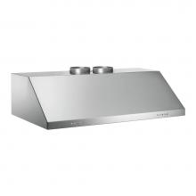 Bertazzoni KU48PRO2X/14 - Canopy Hood, 48'', Undermount, Baffle Filters, 4 Halogen Lights, 1200 cfm