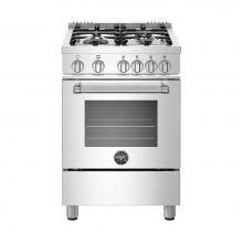 Bertazzoni MAST244GASXE-LP - Master Series Range, Gas Oven, 4 Aluminum Burners, 24''
