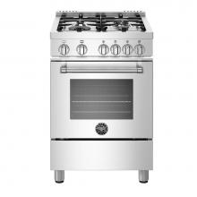 Bertazzoni MAST244GASXE - Master Series Range, Gas Oven, 4 Aluminum Burners, 24''