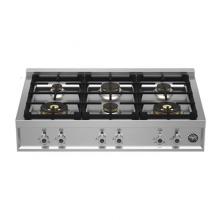 Bertazzoni PROF366RTBXT - Professional Series Gas Rangetop, 6 Brass Burners, 36''