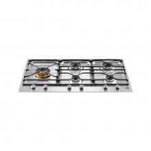 Bertazzoni PM365S0X - 36'' Pro Series All Gas Cooktop 5 Burners - 18K BTU LEFT