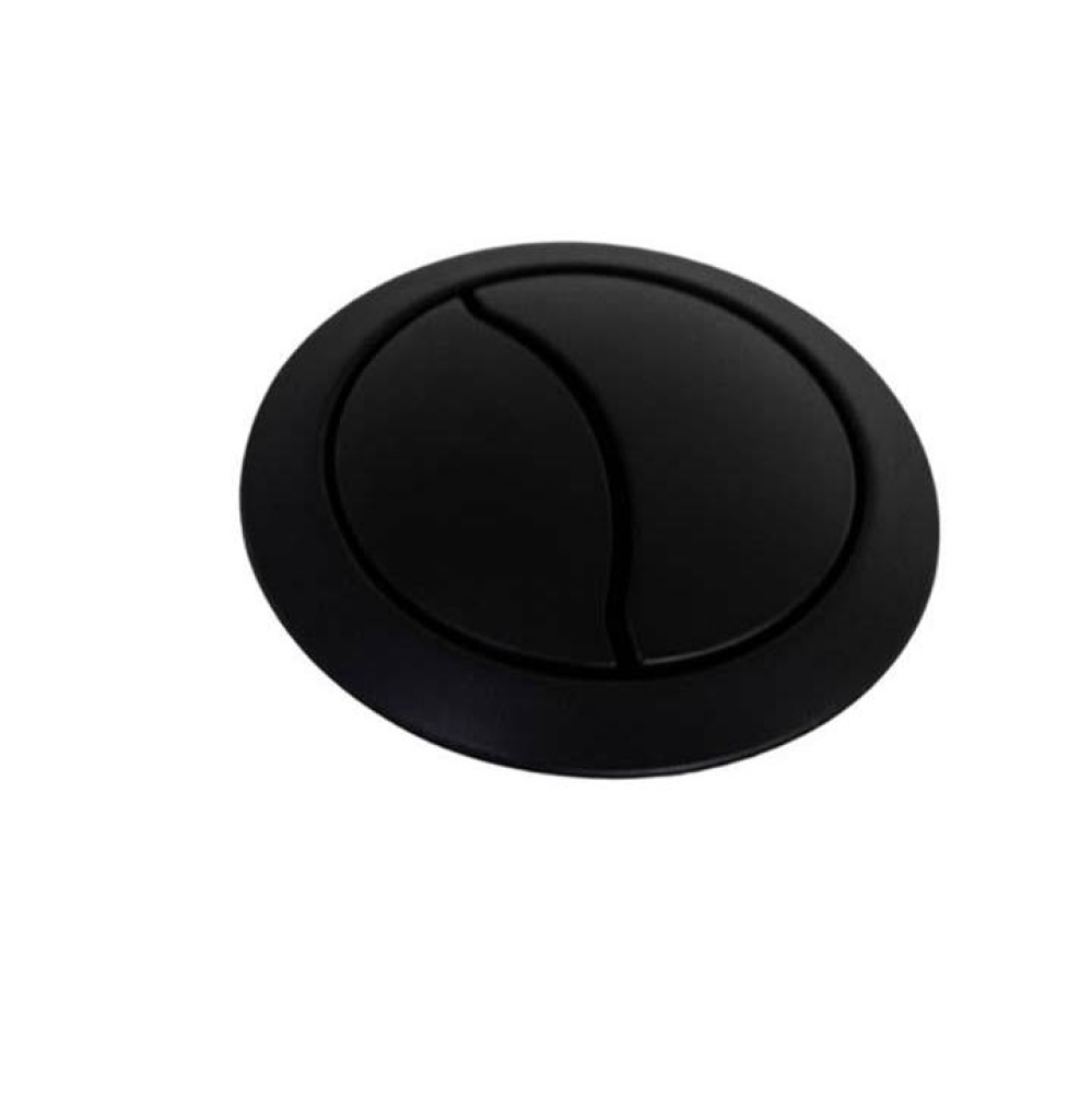 Dual Flush Top Mounted Botton Matte Black