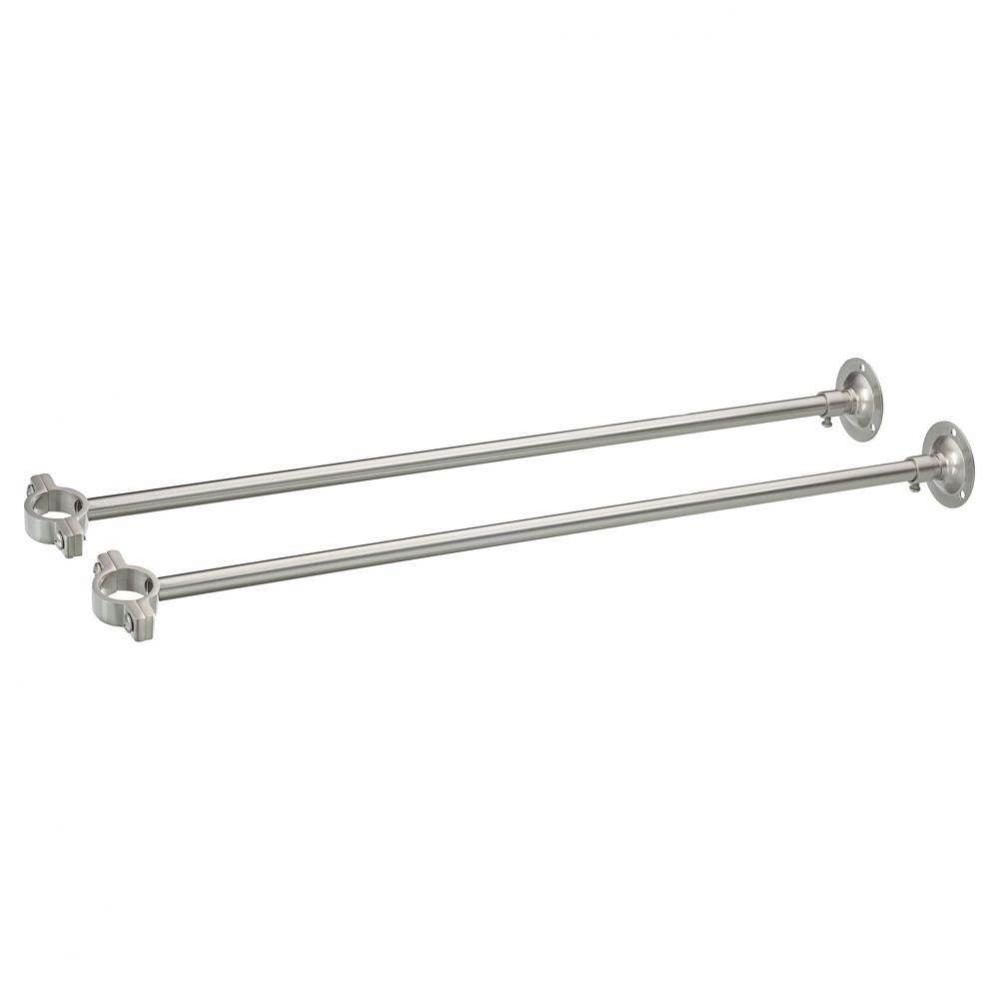 Wall Mount Supply Line Support Rods