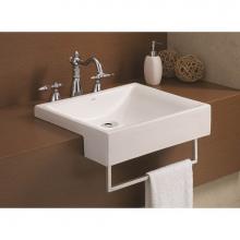 Cheviot Products Canada 1649-WH - PACIFIC Semi-Cassa Sink