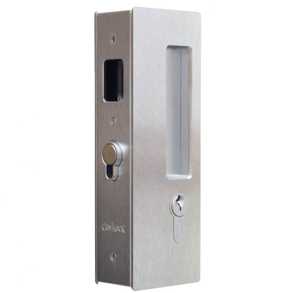 CL400 Key Locking (Key/Key) - Satin Chrome 1 3/8''