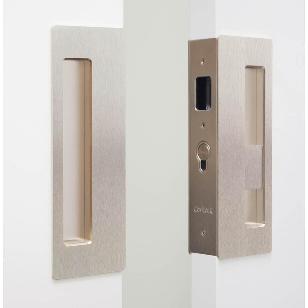 CL400 Bi-Parting Privacy (Emergency/Snib) - Satin Nickel 1 3/8''