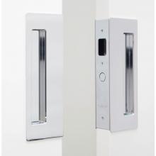 Cavity Slider CL400D0028 - CL400 Bi-Parting Passage (Blank/Blank) Magnetic Latching - Bright Chrome 1 3/8''