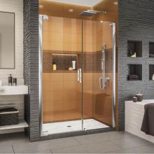 Dreamline Showers SHDR-4335240-01 - DreamLine Elegance-LS 57 3/4 - 59 3/4 in. W x 72 in. H Frameless Pivot Shower Door in Chrome