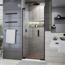 Dreamline Showers SHDR-443465-06 - DreamLine Elegance Plus 34-34 3/4 in. W x 72 in. H Frameless Pivot Shower Door in Oil Rubbed Bronz