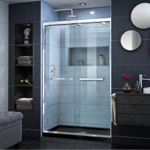 Dreamline Showers DL-7008C-88-01 - DreamLine Encore 32 in. D x 48 in. W x 78 3/4 in. H Bypass Shower Door in Chrome and Center Drain