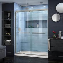 Dreamline Showers DL-7004L-22-04 - DreamLine Encore 30 in. D x 60 in. W x 78 3/4 in. H Bypass Shower Door in Brushed Nickel and Left