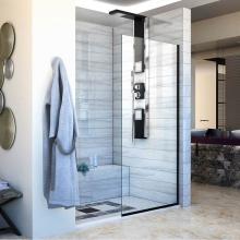 Dreamline Showers SHDR-3234721-09 - DreamLine Linea Single Panel Frameless Shower Screen 34 in. W x 72 in. H, Open Entry Design in Sat